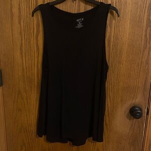 Apt. 9 Women's Classic Black Tank Shirt